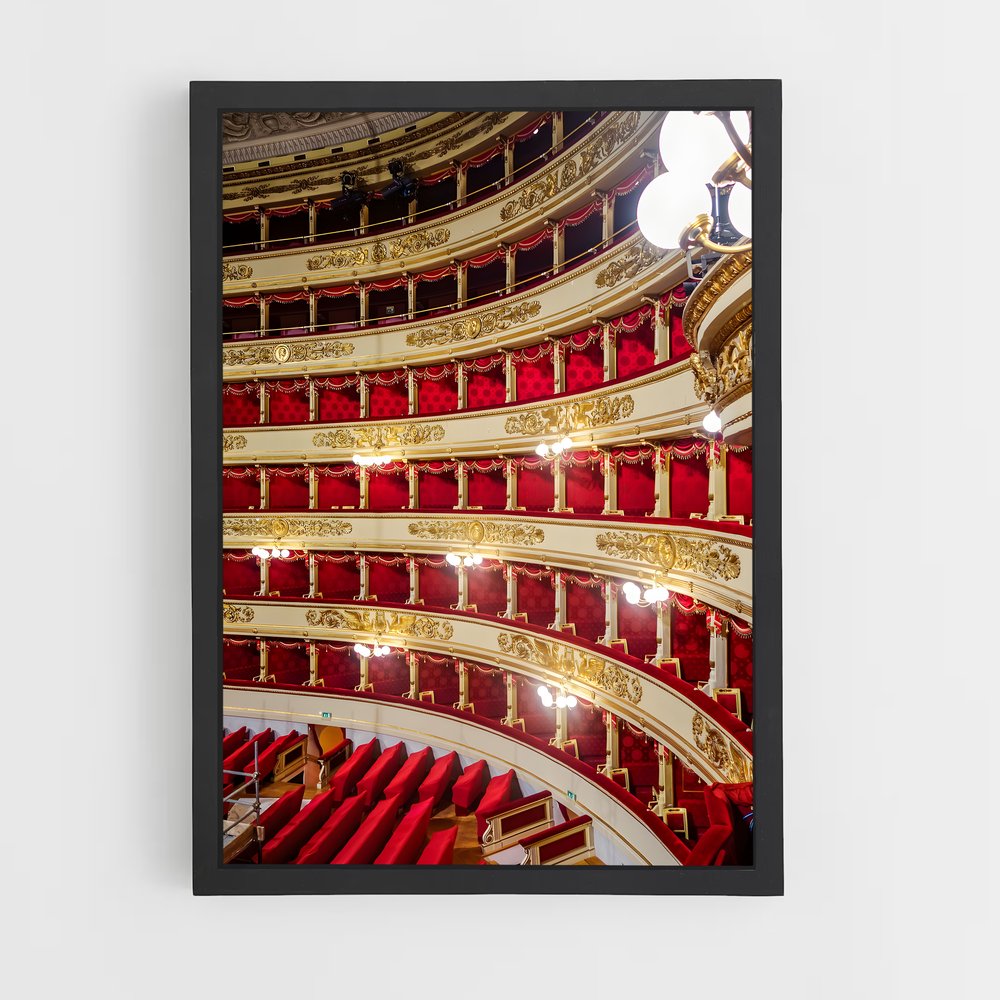 Poster La Grande Salle – affiche Danse (vue 2)